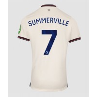 West Ham United Crysencio Summerville #7 Vonkajší futbalový dres 2025-26 Krátky Rukáv